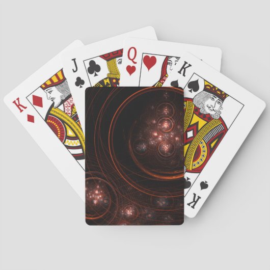 Starlight Abstrakt Art Spielkarten (Rückseite)