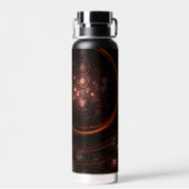 Starlight Abstrakt Art Trinkflasche (Rückseite)