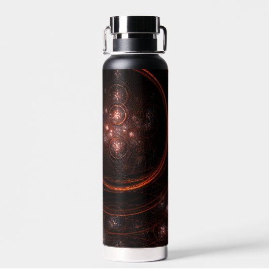 Starlight Abstrakt Art Trinkflasche (Rückseite)