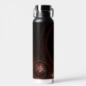 Starlight Abstrakt Art Trinkflasche (Vorne)