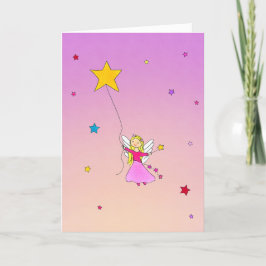 Starlight and Magic Birthday Card Dankeskarte