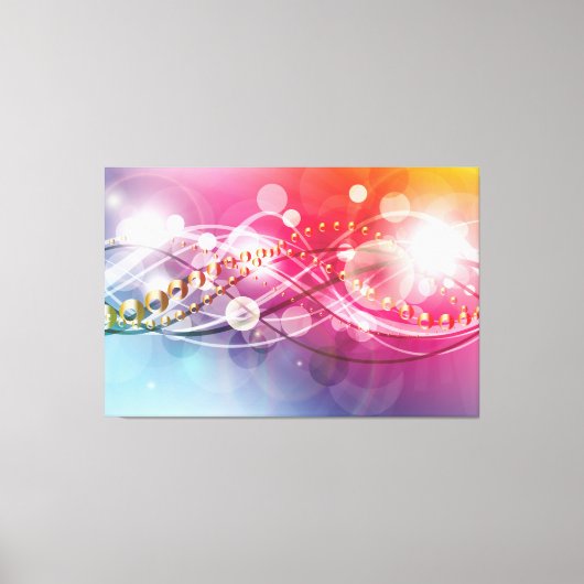 Starlight Art 1 überzogene Canvas Leinwanddruck (Vorderseite)