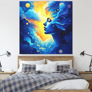 Starlight Bewusstsein Spirituelle Energie Leinwanddruck