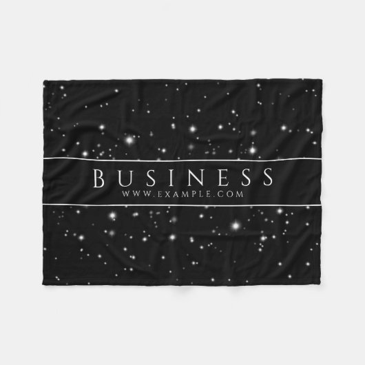 Starlight Black Fleecedecke (Vorderseite (Horizontal))