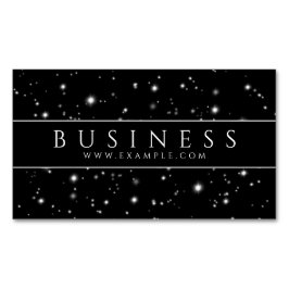 Starlight Black Magnetische Visitenkarte