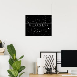 Starlight Black Poster
