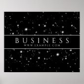 Starlight Black Poster (Vorne)