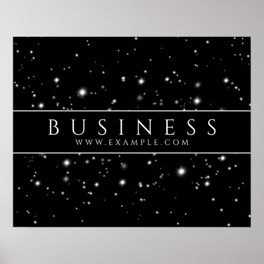Starlight Black Poster (Vorne)
