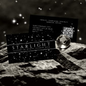 Starlight Black Visitenkarte