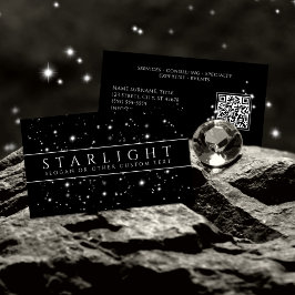 Starlight Black Visitenkarte