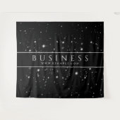 Starlight Black Wandteppich (Vorderseite (Horizontal))