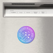 Starlight Brigade Vaporwave Stil Magnet (In Situ (Geschirrspüler))
