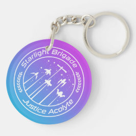 Starlight Brigade Vaporwave Stil Schlüsselanhänger