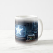 Starlight Broadcast Nostalgie-Traum-Tasse Kaffeetasse (VorderseiteRechts)