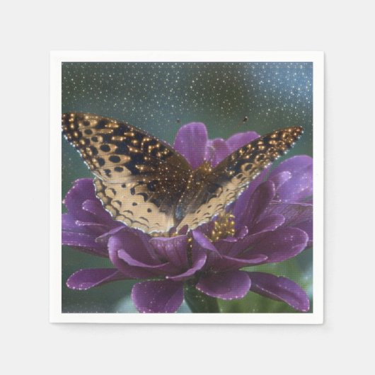 Starlight Butterfly Serviette (Vorderseite)
