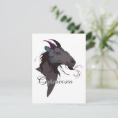 Starlight Capricorn Einladungen (Stehend Vorderseite)