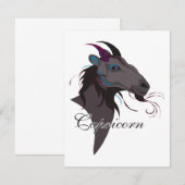 Starlight Capricorn Einladungen (Vorne/Hinten)