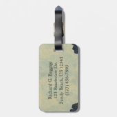 Starlight City Nights Gepäckanhänger (Rückseite vertikal)