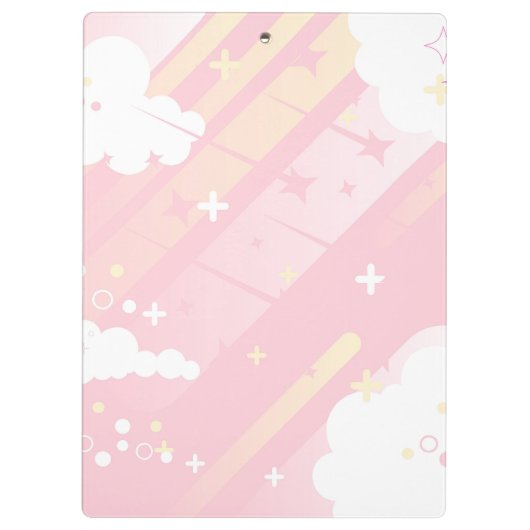 Starlight Dreamer Clipboard Klemmbrett (Rückseite)