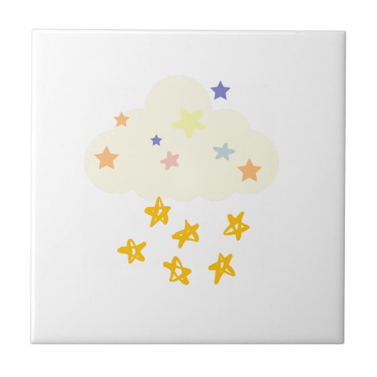 Starlight Dreamer Keramik Tile Fliese (Vorderseite)
