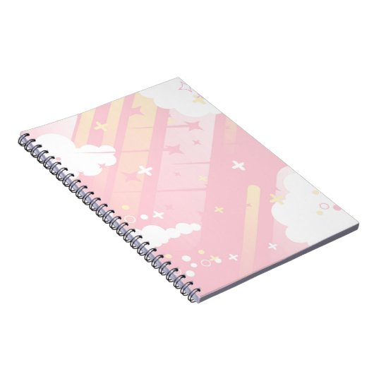 Starlight Dreamer Spiral Foto Notebook Notizblock (Rechte Seite)