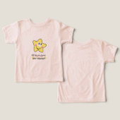 Starlight Dreamer Toddle's T - Shirt (Design Vorderseite & Rückseite)