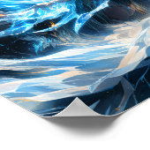 Starlight Elemental Guardian Girl Poster (Ecke)