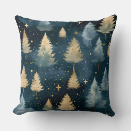 Starlight Evergreen Dreams Botanisch Kissen