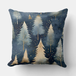 Starlight Evergreen Dreams Botanisch Kissen