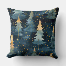 Starlight Evergreen Dreams Botanisch Kissen