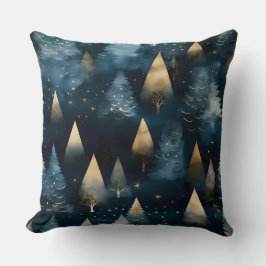 Starlight Evergreen Dreams Botanisch Kissen