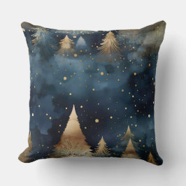 Starlight Evergreen Dreams Botanisch Kissen