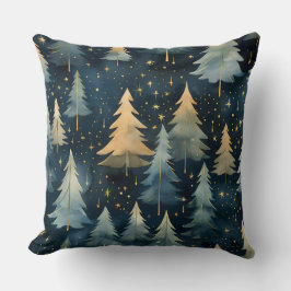 Starlight Evergreen Dreams Botanisch Kissen