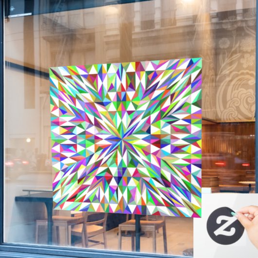 Starlight Fensteraufkleber (Café-Fenster)