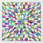 Starlight Fensteraufkleber (Blatt)