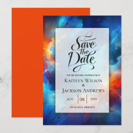 Starlight Fusion von Feuer und Eishochzeit Save The Date