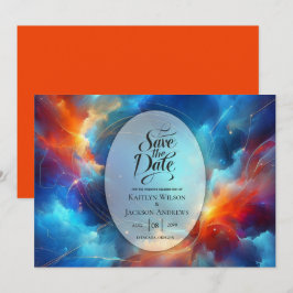 Starlight Fusion von Feuer und Eishochzeit Save The Date