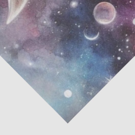 Starlight Galaxy Beautiful Horse Art Decoupage Seidenpapier (Ausschnitt)