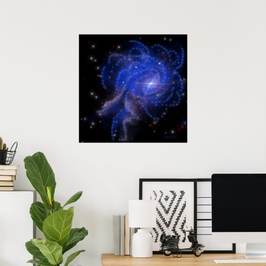 Starlight Galaxy Poster (Heimbüro)