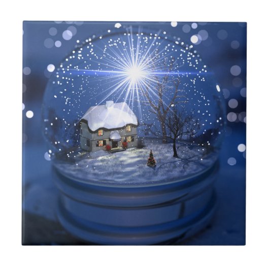 Starlight Globe Decorative Tile Fliese (Vorderseite)