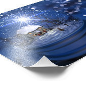 Starlight Globe Foto Print (Ecke)