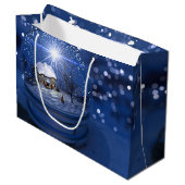 Starlight Globe Geschenktasche Große Geschenktüte (Vorderseite Schrägansicht)