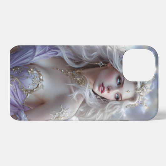 Starlight Grace - Celestial Princess of Dawn iPhone Hülle (Rückseite (Horizontal))