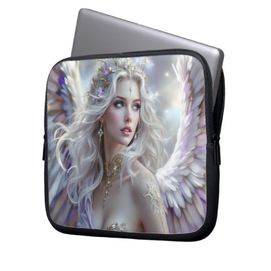 Starlight Grace - Celestial Princess of Dawn Laptopschutzhülle (Vorderseite Links)