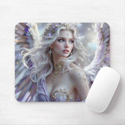 Starlight Grace - Celestial Princess of Dawn Mousepad (Mit Mouse)