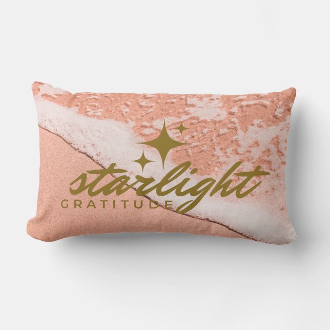 starlight gratitude lendenkissen (Vorderseite)