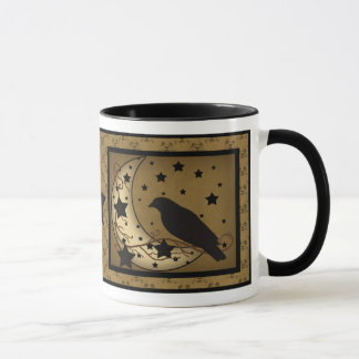 Starlight-Krähen-Primitiv-Tasse Tasse