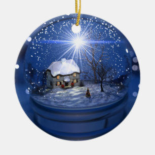 Starlight-Kugel-Weihnachtsverzierung Keramik Ornament