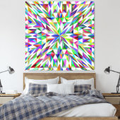 Starlight Leinwanddruck (Insitu (Schlafzimmer))