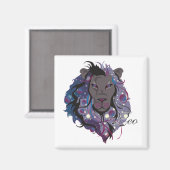Starlight Leo Magnete Magnet (Vorderseite/Rückseite)